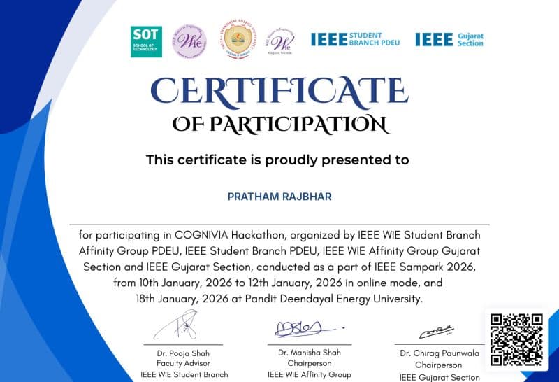 IEEE COGNIVIA Hackathon 2026
