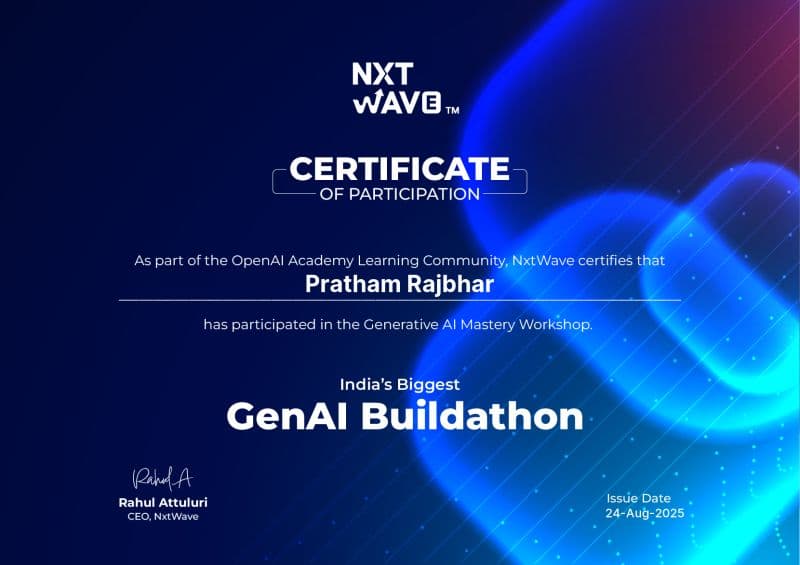 Indiaโs Biggest GenAI Buildathon