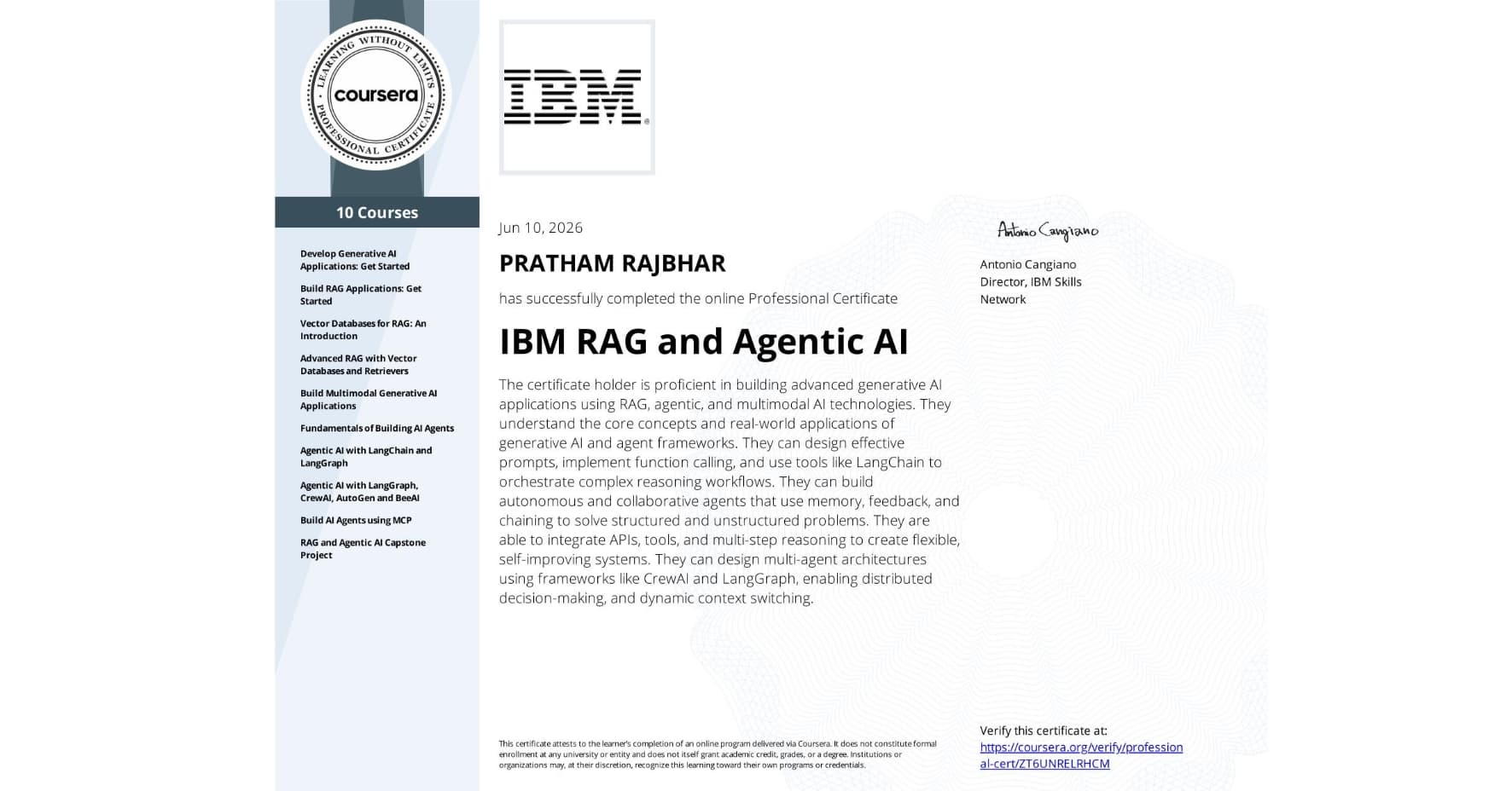 IBM RAG and Agentic AI